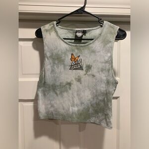 Santa Cruz Crop Top Size Large